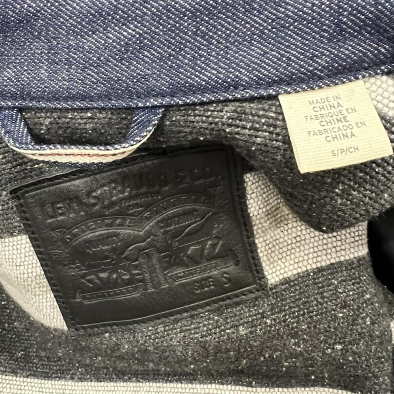 リーバイス Levi s ジャケット、上着 ジャンパー、ブルゾン 34997-0000 セルヴィッチ ブランケット 中綿入り デニム カバーオール S インディゴ / インディゴ / Indigo メンズ USED 古着 中古 50157774