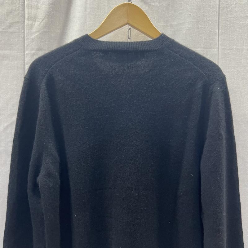プレイコムデギャルソン PLAY COMME des GARCONS ニット、セーター 長袖 ゴールドエンブレム ウール Vネック ニット M 黒 / ブラック / black メンズ USED 古着 中古 50157775
