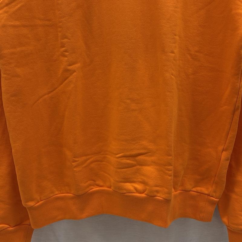 ゴーシャラブチンスキー Gosha Rubchinskiy トレーナー 長袖 ロゴ プリント 襟付き プルオーバー スウェット トレーナー ラグランスリーブ M 橙 / オレンジ / orange メンズ USED 古着 中古 50157781