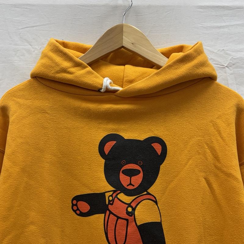 ヴィンテージ VINTAGE パーカー 長袖 JONES 90年代 Join The World Of Bear JAY ベア― プリント プルオーバー パーカー 90s M メンズ USED 古着 中古 50157782