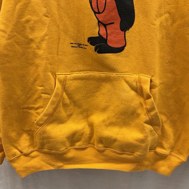 ヴィンテージ VINTAGE パーカー 長袖 JONES 90年代 Join The World Of Bear JAY ベア― プリント プルオーバー パーカー 90s M メンズ USED 古着 中古 50157782