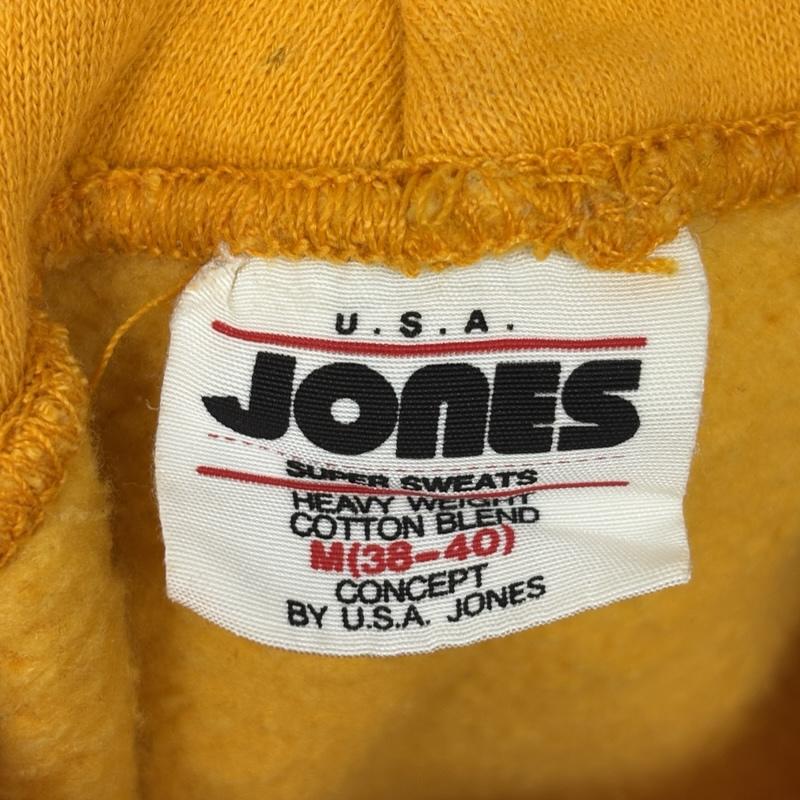 ヴィンテージ VINTAGE パーカー 長袖 JONES 90年代 Join The World Of Bear JAY ベア― プリント プルオーバー パーカー 90s M メンズ USED 古着 中古 50157782