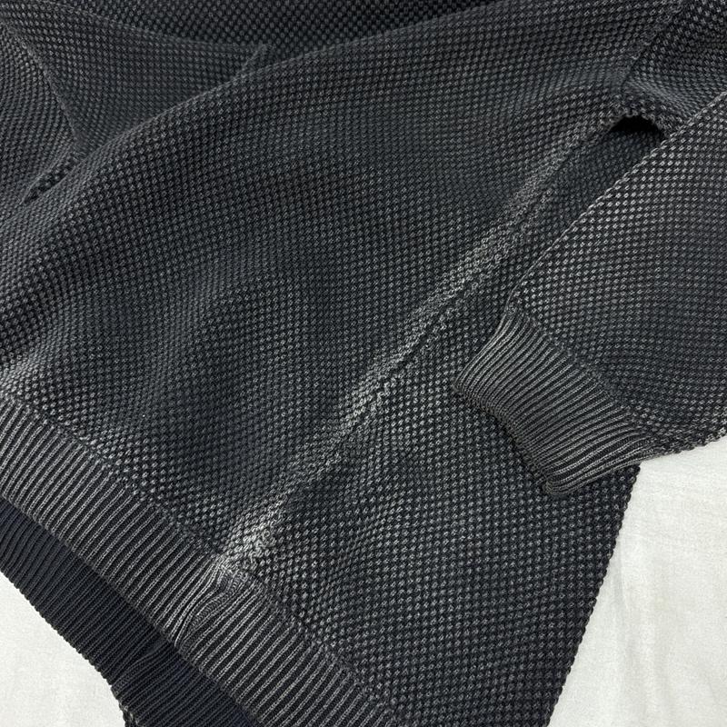 クレプスキュール crepuscule トレーナー 長袖 コットン クルーネック ワッフル サーマル トレーナー 日本製 1803-003 2 メンズ USED 古着 中古 50157784