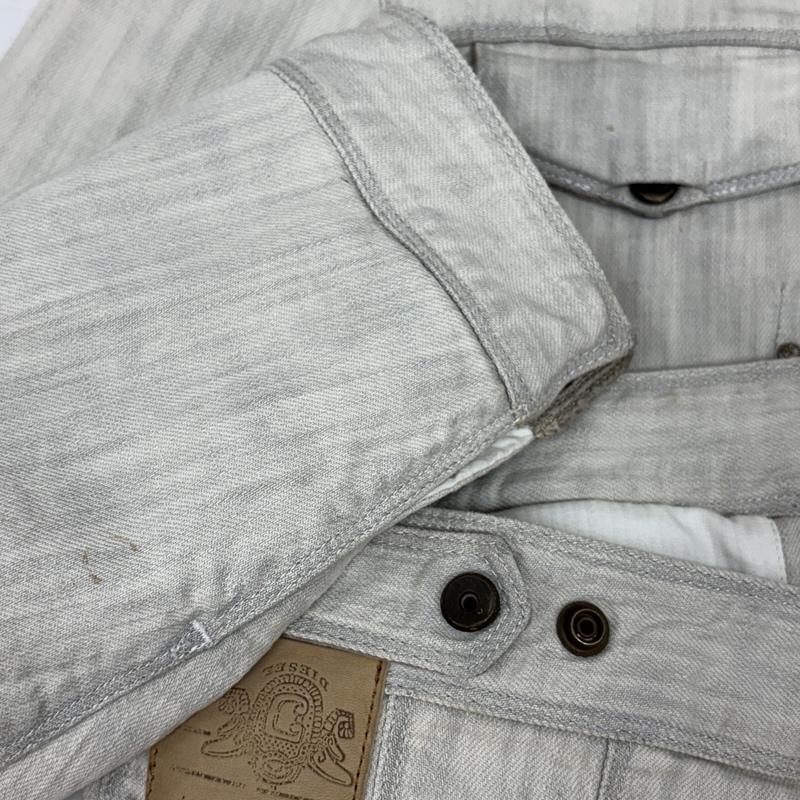 ディーゼル DIESEL ジャケット、上着 ジャンパー、ブルゾン ユーズド加工 ワーク ジャケット ビッグサイズ XL メンズ USED 古着 中古 50157787