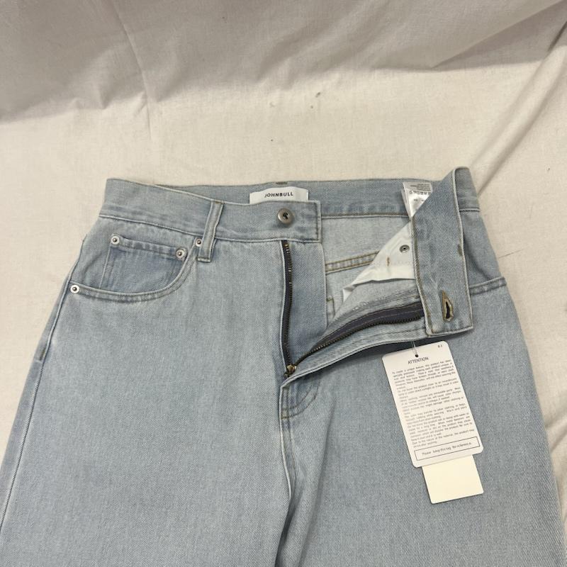 ジョンブル Johnbull パンツ デニム、ジーンズ ライトインディゴ ５ポケット デニムパンツ S レディース USED 古着 中古 50157793