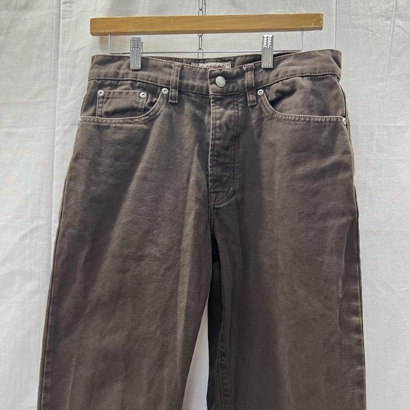 ステューシー STUSSY パンツ ワークパンツ、ペインターパンツ CLASSIC JEAN WASHED CANVAS キャンバスパンツ 116659 30インチ 茶 / ブラウン / brown メンズ USED 古着 中古 50157794