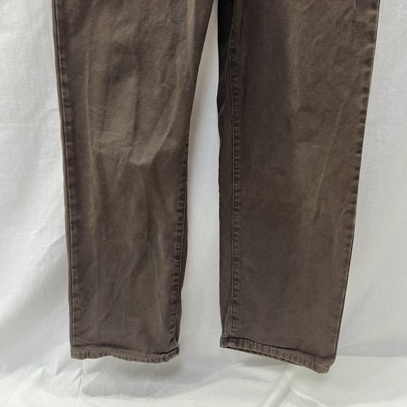 ステューシー STUSSY パンツ ワークパンツ、ペインターパンツ CLASSIC JEAN WASHED CANVAS キャンバスパンツ 116659 30インチ 茶 / ブラウン / brown メンズ USED 古着 中古 50157794
