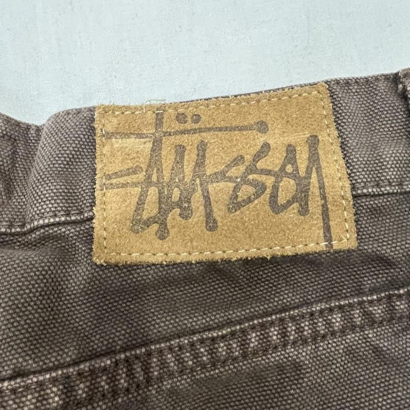 ステューシー STUSSY パンツ ワークパンツ、ペインターパンツ CLASSIC JEAN WASHED CANVAS キャンバスパンツ 116659 30インチ 茶 / ブラウン / brown メンズ USED 古着 中古 50157794