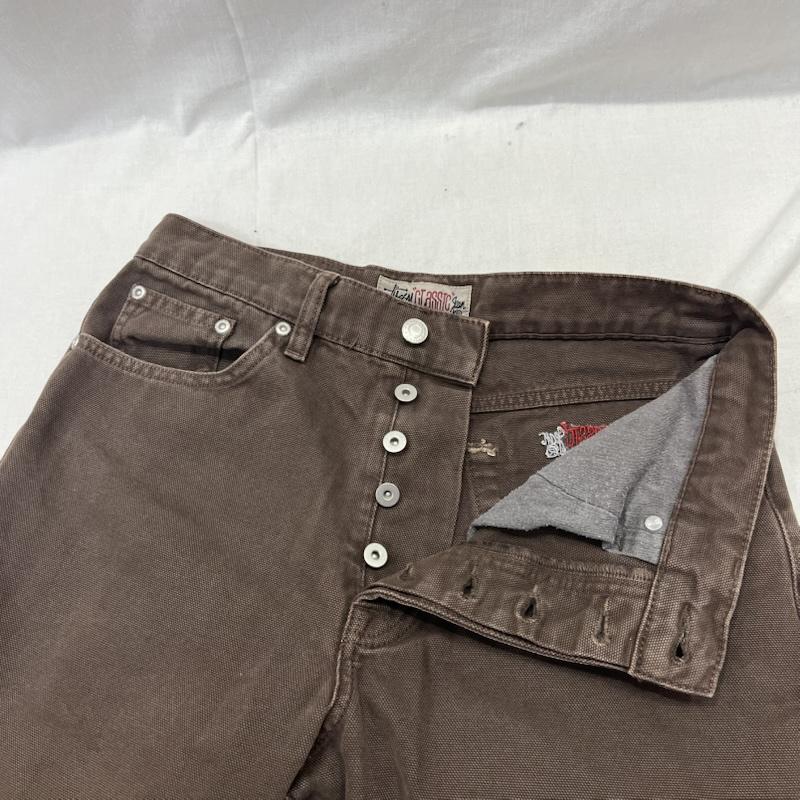ステューシー STUSSY パンツ ワークパンツ、ペインターパンツ CLASSIC JEAN WASHED CANVAS キャンバスパンツ 116659 30インチ 茶 / ブラウン / brown メンズ USED 古着 中古 50157794