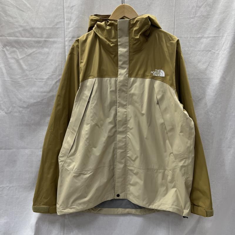 ザノースフェイス THE NORTH FACE ジャケット、上着 ジャンパー、ブルゾン 防水 ドットショット マウンテンパーカー NP61930 XL 茶 / ブラウン / brown X ベージュ / ベージュ / beige メンズ USED 古着 中古 50157796