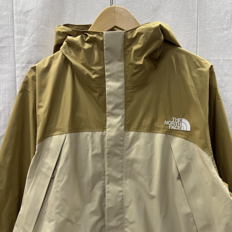 ザノースフェイス THE NORTH FACE ジャケット、上着 ジャンパー、ブルゾン 防水 ドットショット マウンテンパーカー NP61930 XL 茶 / ブラウン / brown X ベージュ / ベージュ / beige メンズ USED 古着 中古 50157796
