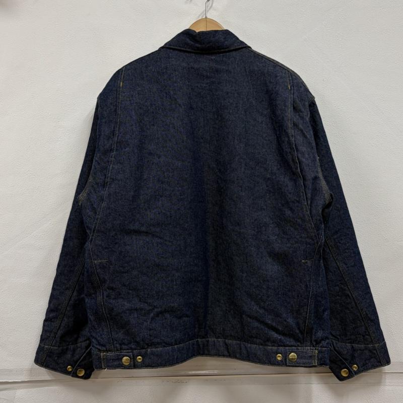 カーハート ダブリューアイピー Carhartt WIP ジャケット、上着 ジャンパー、ブルゾン デニム OG デトロイトジャケット カバーオール フルジップ キルティング ロゴ 刺繍 ブルゾン M 無地 X ワンポイント X ロゴ、文字 X 刺繍 インディゴ / インディゴ / Indigo メンズ USED 古着 中古 50157803