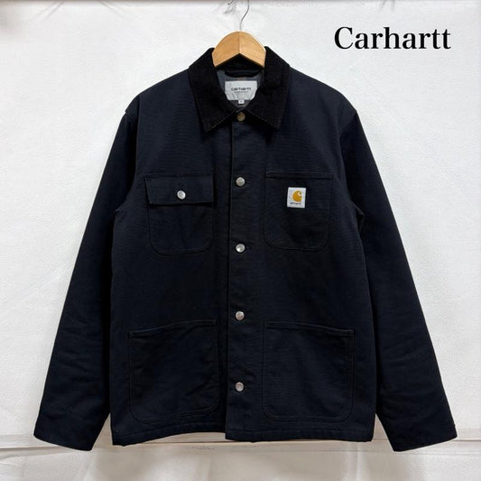 カーハート ダブリューアイピー Carhartt WIP ジャケット、上着 ジャケット、ブレザー カバーオール ミシガンコート ジャケット タグ 刺繍 コーデュロイカラー ブランケット M 無地 X ロゴ、文字 X 刺繍 黒 / ブラック / black メンズ USED 古着 中古 50157804