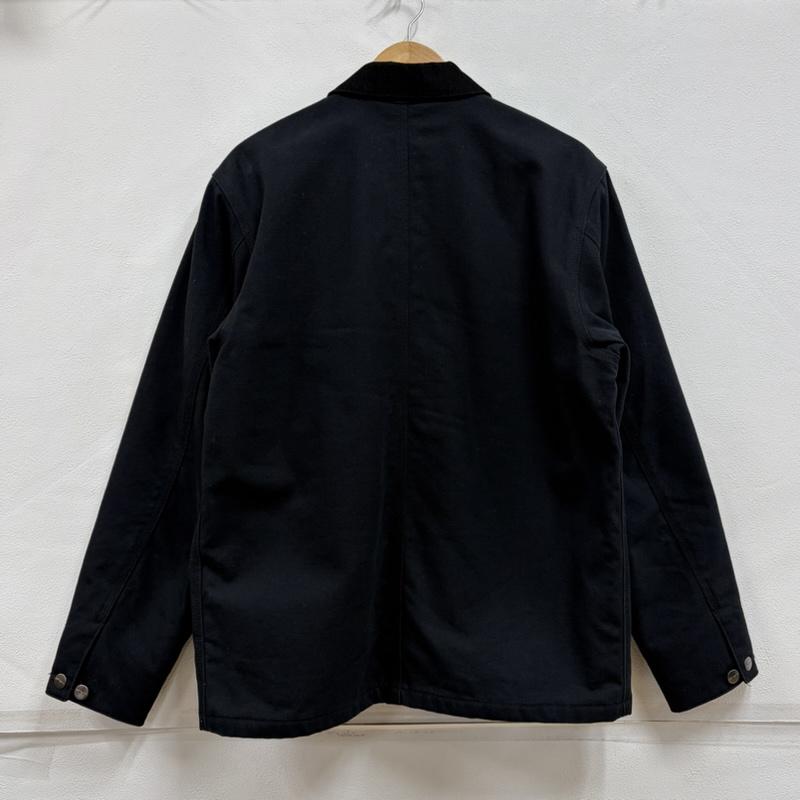 カーハート ダブリューアイピー Carhartt WIP ジャケット、上着 ジャケット、ブレザー カバーオール ミシガンコート ジャケット タグ 刺繍 コーデュロイカラー ブランケット M 無地 X ロゴ、文字 X 刺繍 黒 / ブラック / black メンズ USED 古着 中古 50157804