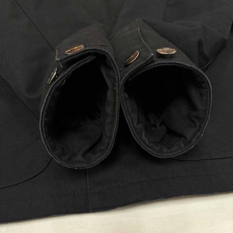 カーハート ダブリューアイピー Carhartt WIP ジャケット、上着 ジャケット、ブレザー カバーオール ミシガンコート ジャケット タグ 刺繍 コーデュロイカラー ブランケット M 無地 X ロゴ、文字 X 刺繍 黒 / ブラック / black メンズ USED 古着 中古 50157804