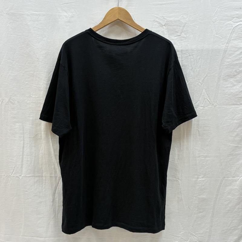 グッチ GUCCI Tシャツ 半袖 フロント ロゴ プリント シティ Tシャツ 493117 X3N77 XL ロゴ、文字 X プリント 黒 / ブラック / black メンズ USED 古着 中古 50157815