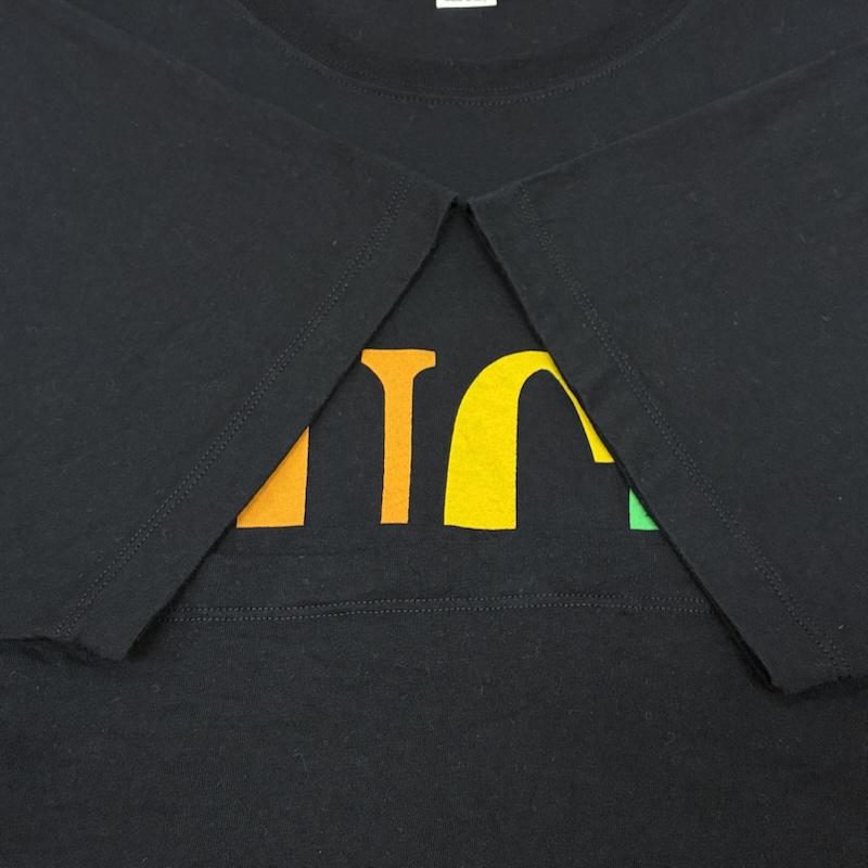 グッチ GUCCI Tシャツ 半袖 フロント ロゴ プリント シティ Tシャツ 493117 X3N77 XL ロゴ、文字 X プリント 黒 / ブラック / black メンズ USED 古着 中古 50157815