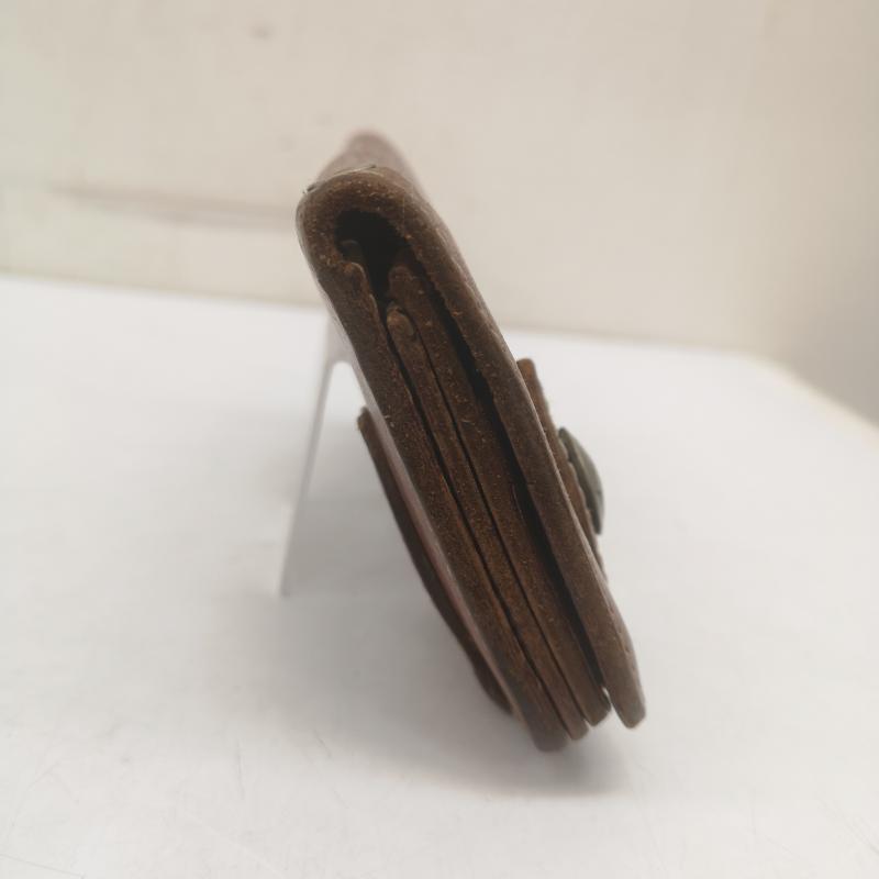 ホークカンパニー Hawk Company 財布 長財布 コンチョ 二つ折り レザー ロングウォレット 長財布 - 茶 / ブラウン / brown メンズ USED 古着 中古 50157851