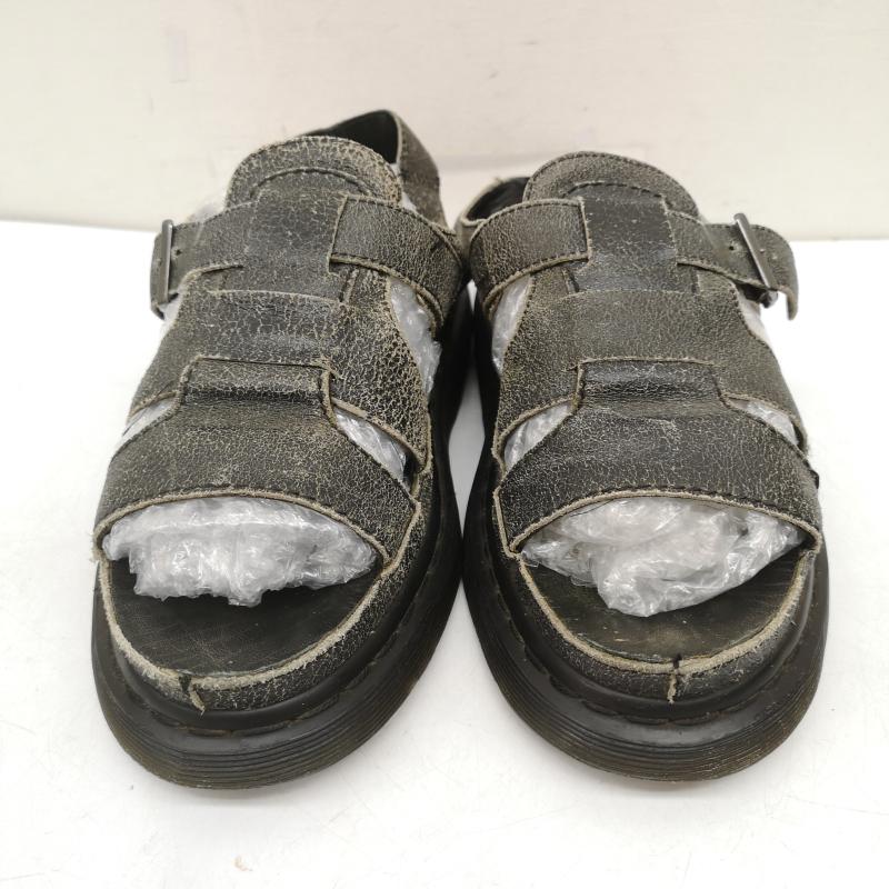 ドクターマーチン Dr.Martens サンダル サンダル ASHA レザー サンダル UK：7 黒 / ブラック / black メンズ USED 古着 中古 50157858