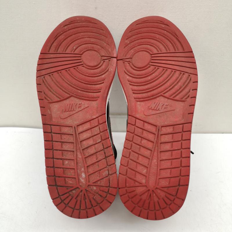ナイキ NIKE スニーカー スニーカー AIR JORDAN 1 RETRO HIGH OG PATENT BRED 555088-063 28.0cm 黒 / ブラック / black X 赤 / レッド / red メンズ USED 古着 中古 50157860