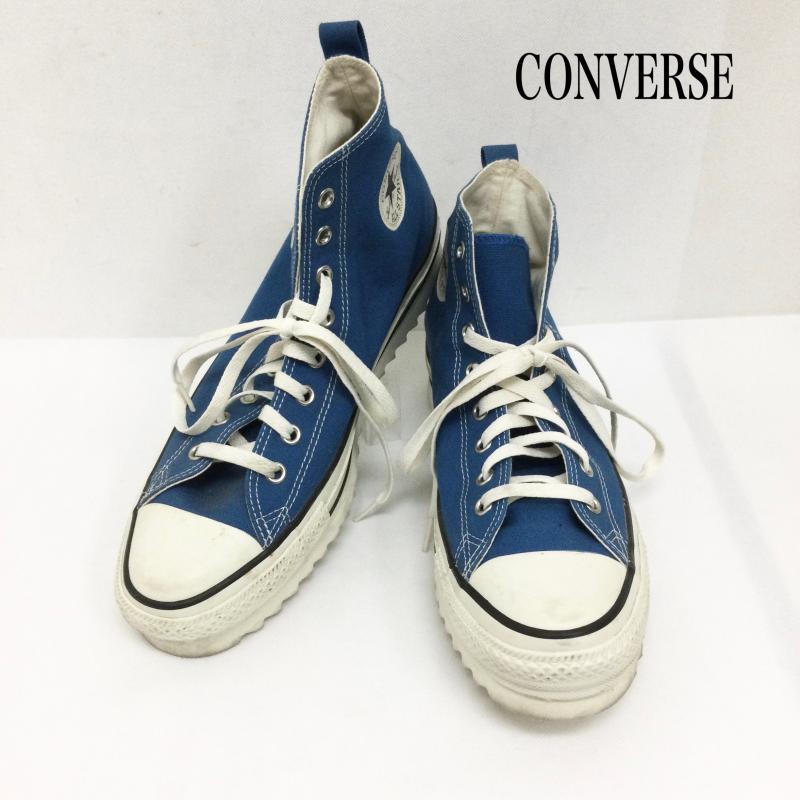コンバース CONVERSE スニーカー スニーカー CONVERSE コンバース 1SE046 オールスター シャークソール ハイカットスニーカー 厚底 30.0cm 青 / ブルー / blue メンズ USED 古着 中古 50157861
