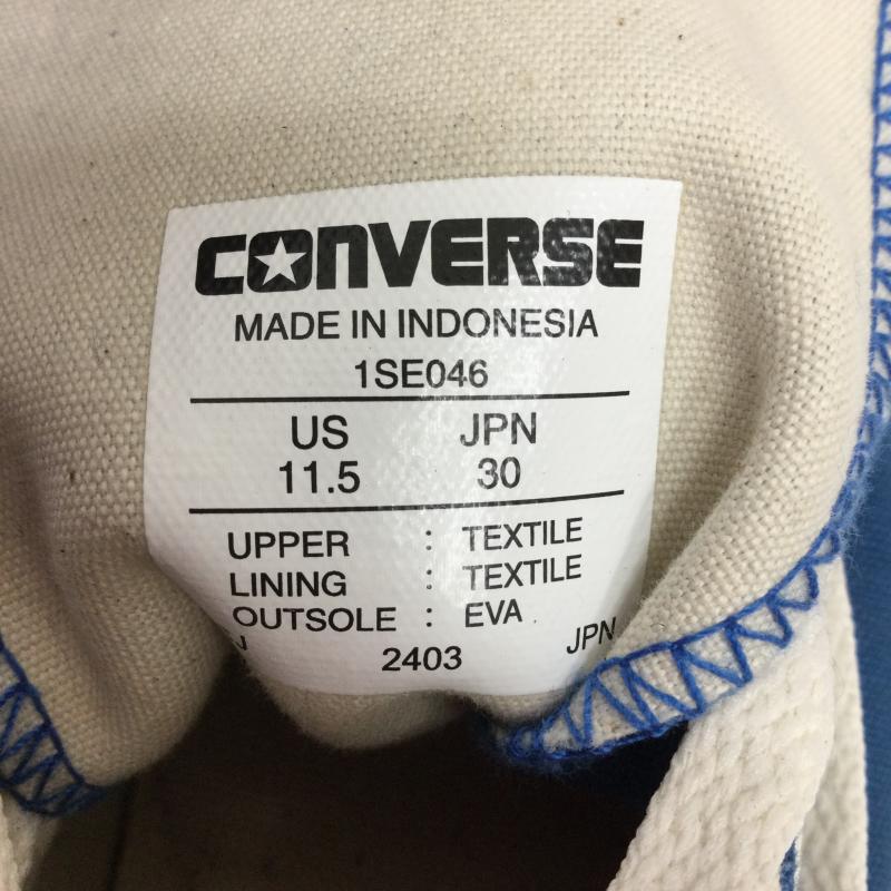 コンバース CONVERSE スニーカー スニーカー CONVERSE コンバース 1SE046 オールスター シャークソール ハイカットスニーカー 厚底 30.0cm 青 / ブルー / blue メンズ USED 古着 中古 50157861