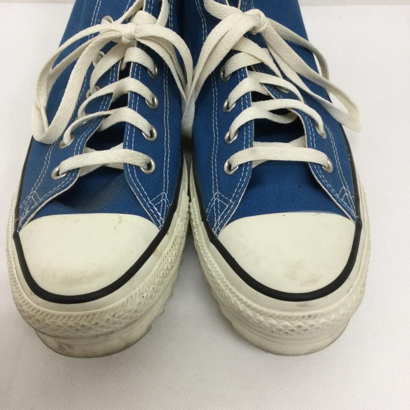 コンバース CONVERSE スニーカー スニーカー CONVERSE コンバース 1SE046 オールスター シャークソール ハイカットスニーカー 厚底 30.0cm 青 / ブルー / blue メンズ USED 古着 中古 50157861