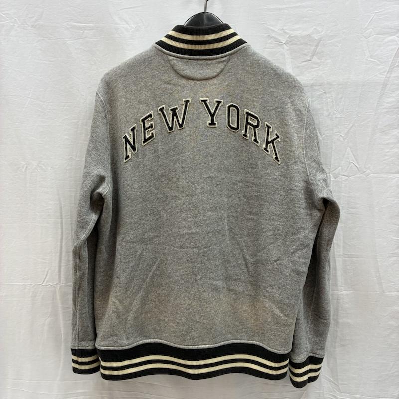 ポロラルフローレン POLO RALPH LAUREN ジャケット、上着 ジャンパー、ブルゾン フリース ヴァーシティ スタジアム ジャケット スタジャン スウェット 裏起毛 ボクシング ヴィンテージ加工 XL ロゴ、文字 X 刺繍 X ダメージ加工 メンズ USED 古着 中古 50157877