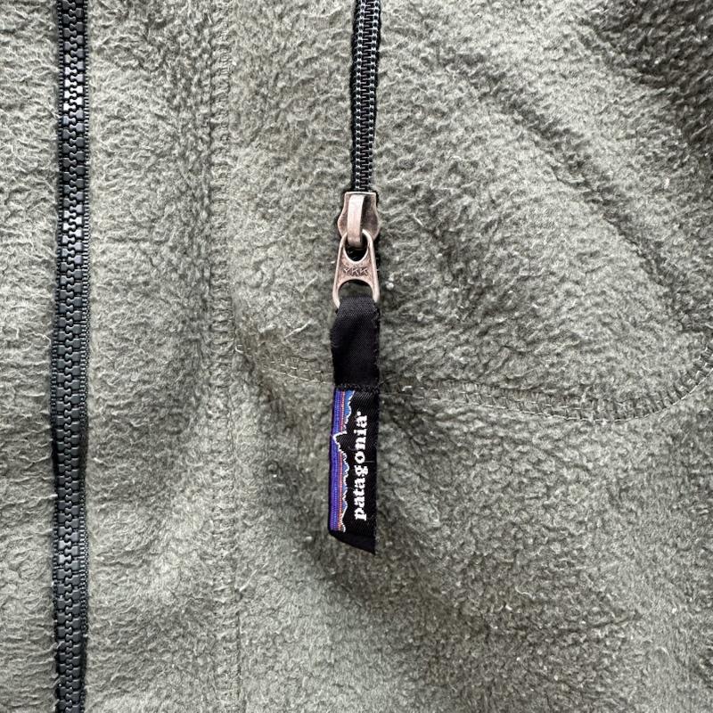 パタゴニア patagonia ジャケット、上着 ジャンパー、ブルゾン 90s USA製 シンチラ フリース ジップ ジャケット 25410 F5 S 緑 / グリーン / green メンズ USED 古着 中古 50157886