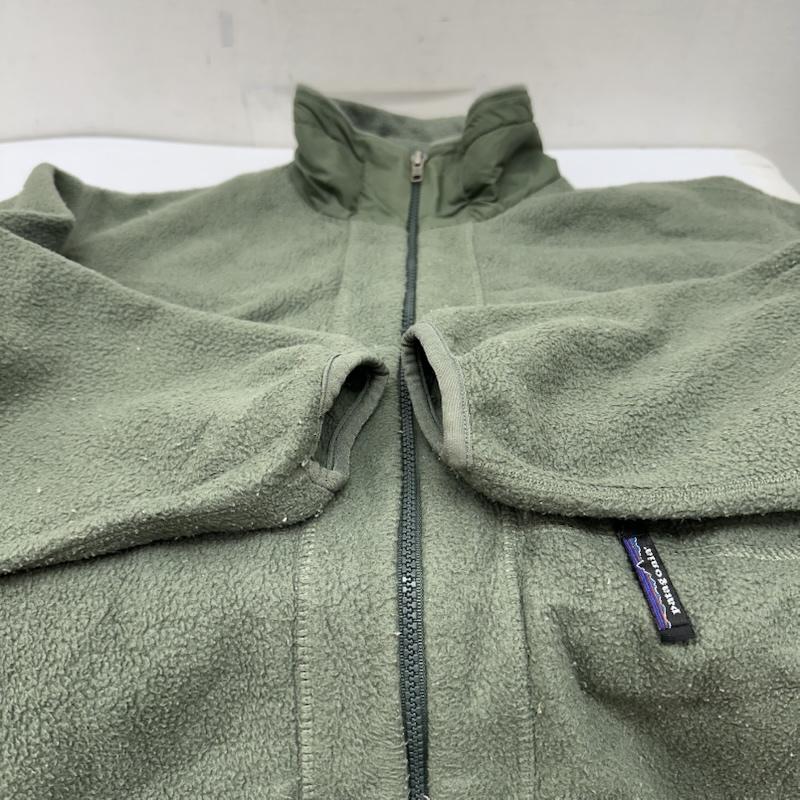パタゴニア patagonia ジャケット、上着 ジャンパー、ブルゾン 90s USA製 シンチラ フリース ジップ ジャケット 25410 F5 S 緑 / グリーン / green メンズ USED 古着 中古 50157886