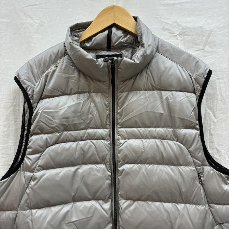 ラルフローレン RALPHLAUREN ジャケット、上着 ダウンベスト RLX ナイロン ジップアップ ダウンベスト XXL ロゴ、文字 灰 / グレー / gray メンズ USED 古着 中古 50157891