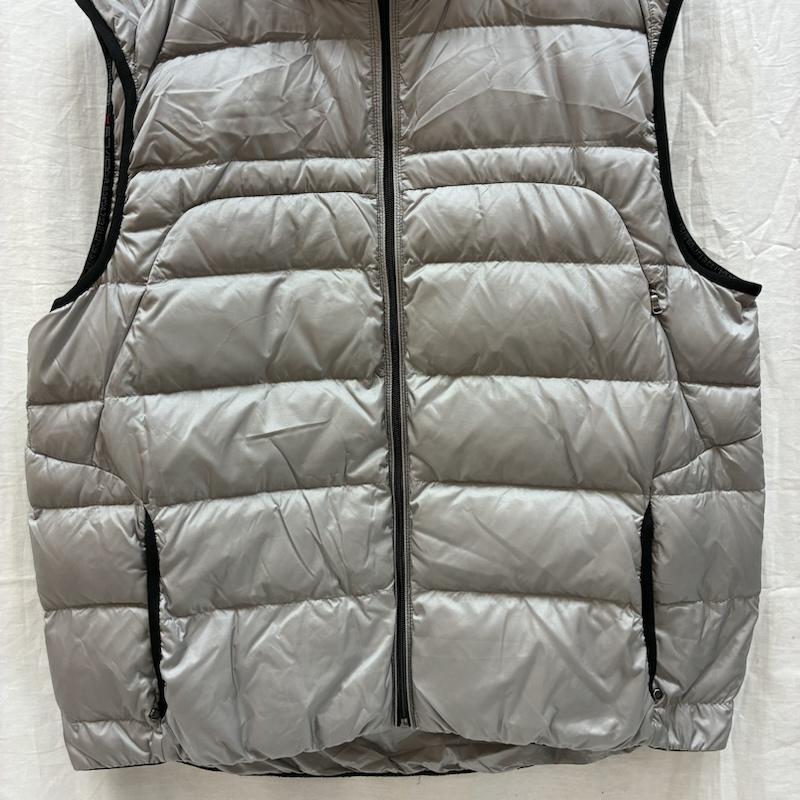 ラルフローレン RALPHLAUREN ジャケット、上着 ダウンベスト RLX ナイロン ジップアップ ダウンベスト XXL ロゴ、文字 灰 / グレー / gray メンズ USED 古着 中古 50157891