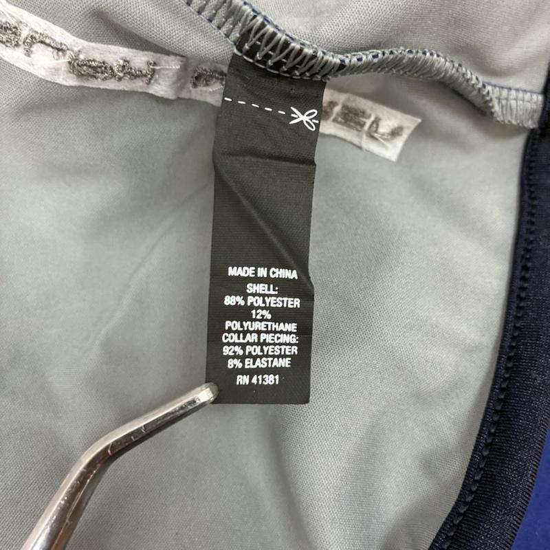 ラルフローレン RALPHLAUREN ジャケット、上着 ジャンパー、ブルゾン ストレッチ ナイロン ジップアップ ベスト XL ロゴ、文字 青 / ブルー / blue メンズ USED 古着 中古 50157892