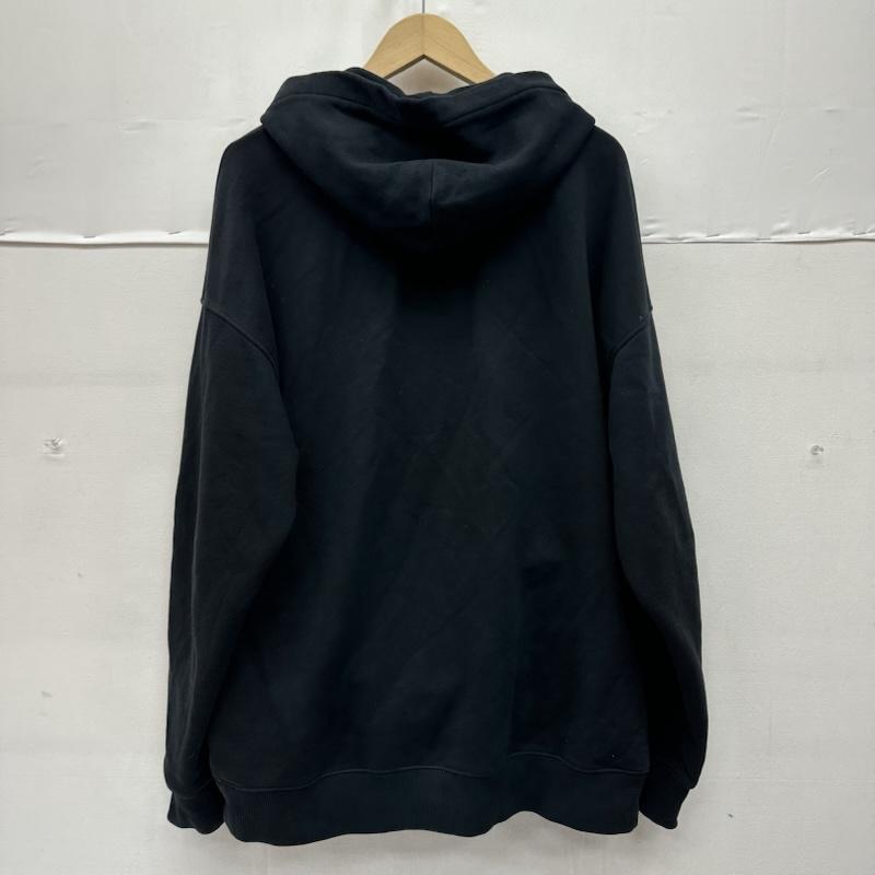 ジバンシィ GIVENCHY パーカー 長袖 20AW メタリック ロゴ パーカー BMJ0A230AF M 黒 / ブラック / black メンズ USED 古着 中古 50157893