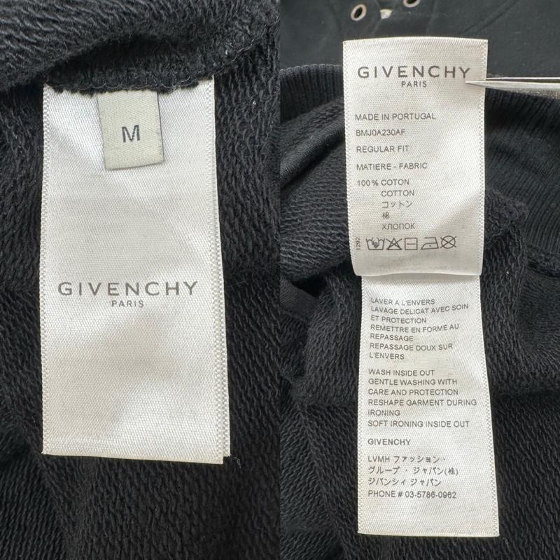 ジバンシィ GIVENCHY パーカー 長袖 20AW メタリック ロゴ パーカー BMJ0A230AF M 黒 / ブラック / black メンズ USED 古着 中古 50157893