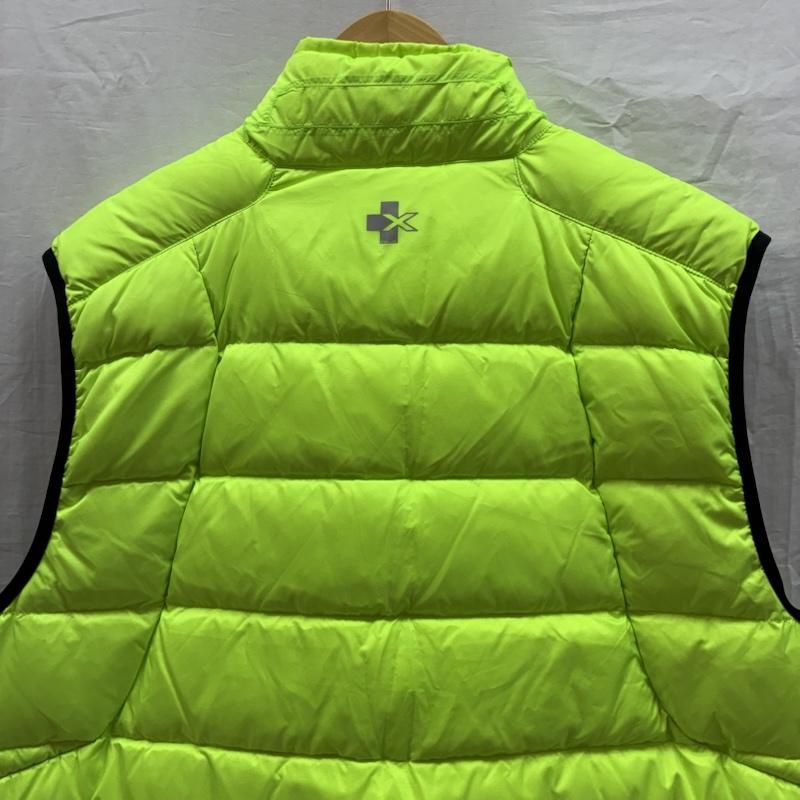 ラルフローレン RALPHLAUREN ジャケット、上着 ダウンベスト RLX ナイロン ジップアップ ダウンベスト XXL ロゴ、文字 黄緑 / イエローグリーン / メンズ USED 古着 中古 50157894