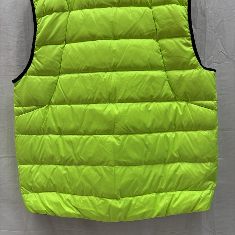 ラルフローレン RALPHLAUREN ジャケット、上着 ダウンベスト RLX ナイロン ジップアップ ダウンベスト XXL ロゴ、文字 黄緑 / イエローグリーン / メンズ USED 古着 中古 50157894