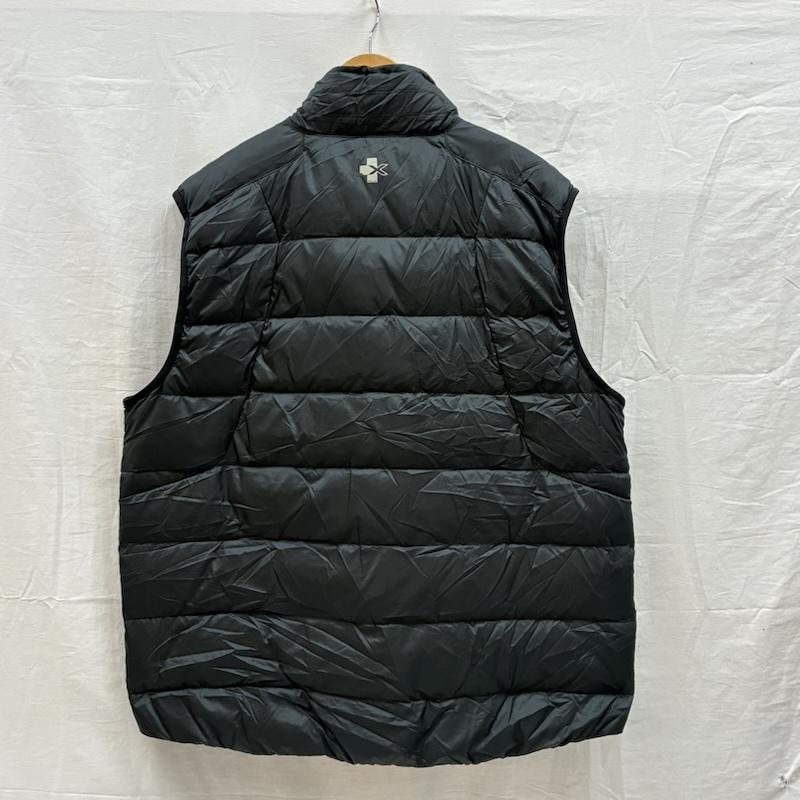ラルフローレン RALPHLAUREN ジャケット、上着 ダウンベスト RLX ナイロン ジップアップ ダウンベスト XXL ロゴ、文字 黒 / ブラック / black メンズ USED 古着 中古 50157895