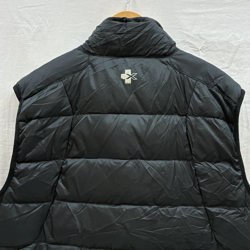 ラルフローレン RALPHLAUREN ジャケット、上着 ダウンベスト RLX ナイロン ジップアップ ダウンベスト XXL ロゴ、文字 黒 / ブラック / black メンズ USED 古着 中古 50157895