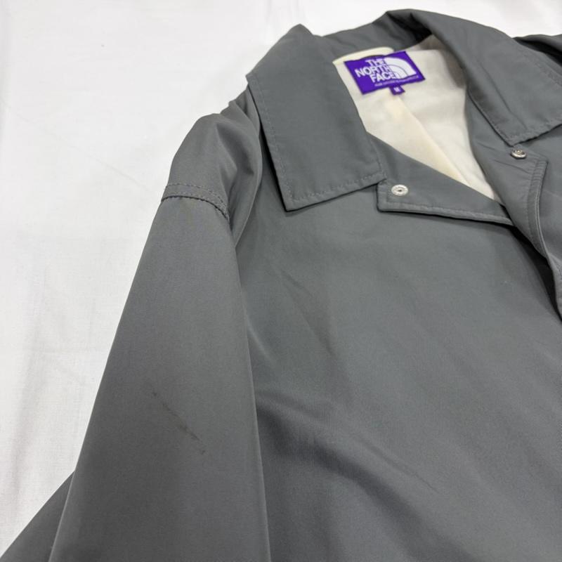 ザノースフェイス THE NORTH FACE ジャケット、上着 ジャケット、ブレザー コーチジャケット ナイロン パープルレーベル M 無地 灰 / グレー / gray メンズ USED 古着 中古 50157900