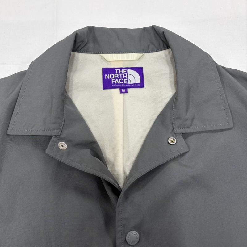 ザノースフェイス THE NORTH FACE ジャケット、上着 ジャケット、ブレザー コーチジャケット ナイロン パープルレーベル M 無地 灰 / グレー / gray メンズ USED 古着 中古 50157900
