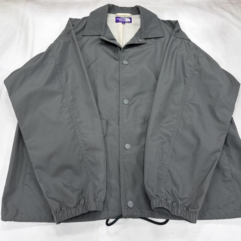 ザノースフェイス THE NORTH FACE ジャケット、上着 ジャケット、ブレザー コーチジャケット ナイロン パープルレーベル M 無地 灰 / グレー / gray メンズ USED 古着 中古 50157900