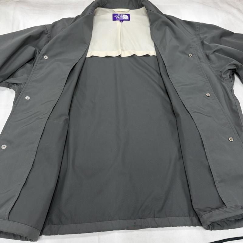 ザノースフェイス THE NORTH FACE ジャケット、上着 ジャケット、ブレザー コーチジャケット ナイロン パープルレーベル M 無地 灰 / グレー / gray メンズ USED 古着 中古 50157900