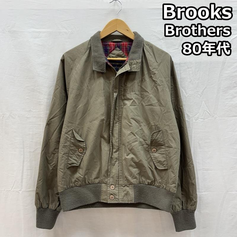 ブルックス ブラザーズ BROOKS BROTHERS ジャケット、上着 ジャンパー、ブルゾン 80s Brooksgate 裏チェック ハリントン ジャケット スイングトップ ヴィンテージ 36 メンズ USED 古着 中古 50157910