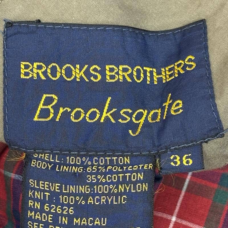 ブルックス ブラザーズ BROOKS BROTHERS ジャケット、上着 ジャンパー、ブルゾン 80s Brooksgate 裏チェック ハリントン ジャケット スイングトップ ヴィンテージ 36 メンズ USED 古着 中古 50157910