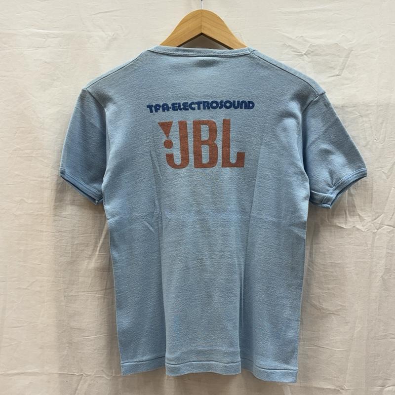 ヴィンテージ VINTAGE Tシャツ 半袖 the BEACH BOYS ザ ビーチ ボーイズ 70s 78年 ワールド ツアー リンガー バンド Tシャツ ロゴ、文字 X プリント 水色 / ライトブルー / メンズ USED 古着 中古 50157914