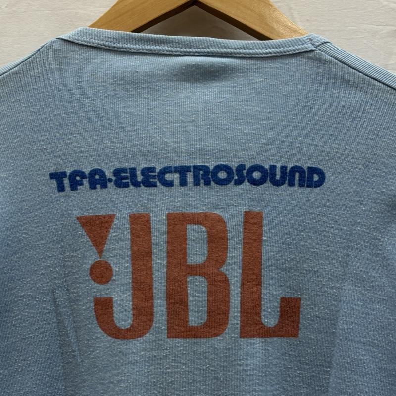 ヴィンテージ VINTAGE Tシャツ 半袖 the BEACH BOYS ザ ビーチ ボーイズ 70s 78年 ワールド ツアー リンガー バンド Tシャツ ロゴ、文字 X プリント 水色 / ライトブルー / メンズ USED 古着 中古 50157914