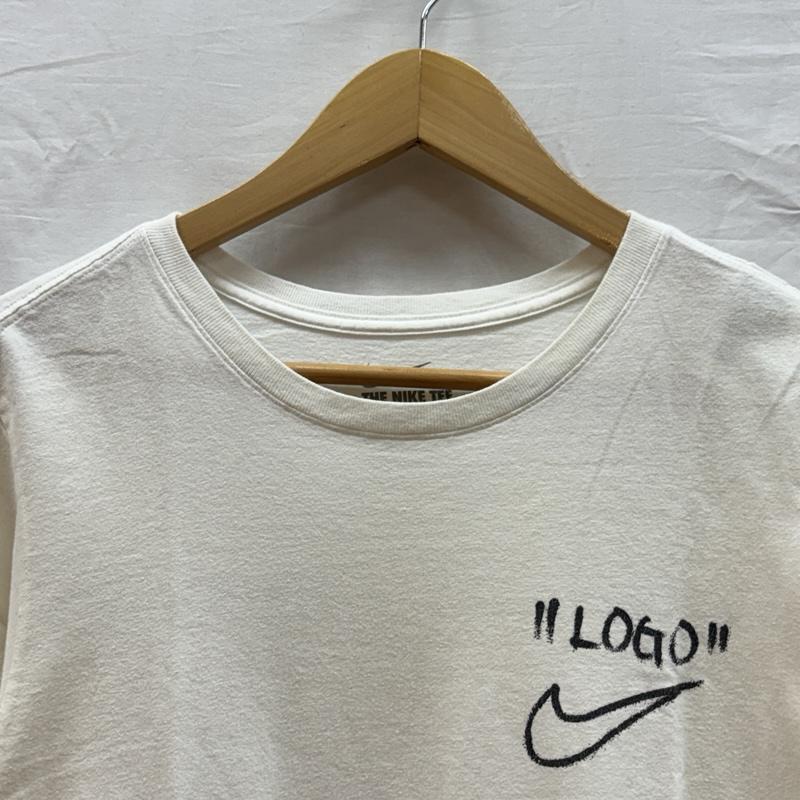 ナイキ NIKE Tシャツ 半袖 Off-white オフホワイト NIKE OFF CAMPUS TEE 日本未発売 NY ポップアップ 限定 Tシャツ XS ロゴ、文字 X プリント 白 / ホワイト / white メンズ USED 古着 中古 50157915