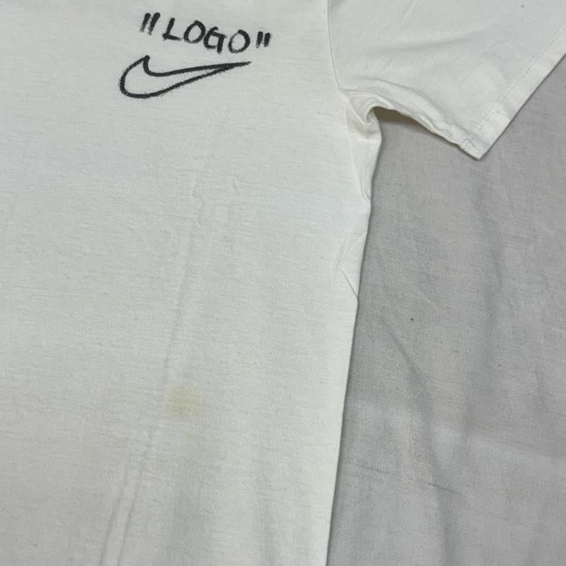 ナイキ NIKE Tシャツ 半袖 Off-white オフホワイト NIKE OFF CAMPUS TEE 日本未発売 NY ポップアップ 限定 Tシャツ XS ロゴ、文字 X プリント 白 / ホワイト / white メンズ USED 古着 中古 50157915