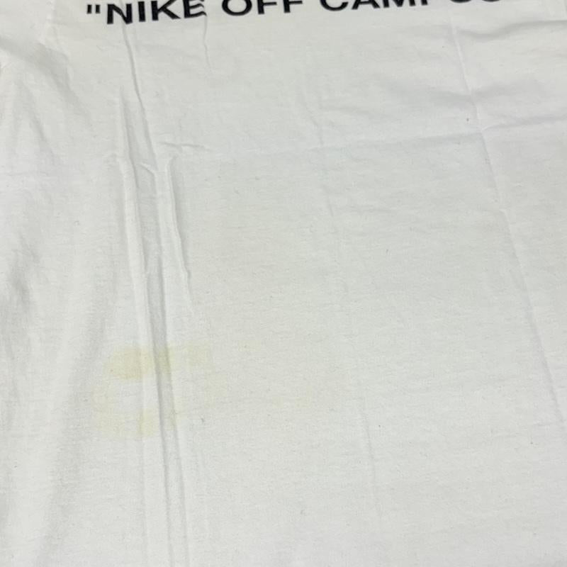ナイキ NIKE Tシャツ 半袖 Off-white オフホワイト NIKE OFF CAMPUS TEE 日本未発売 NY ポップアップ 限定 Tシャツ XS ロゴ、文字 X プリント 白 / ホワイト / white メンズ USED 古着 中古 50157915